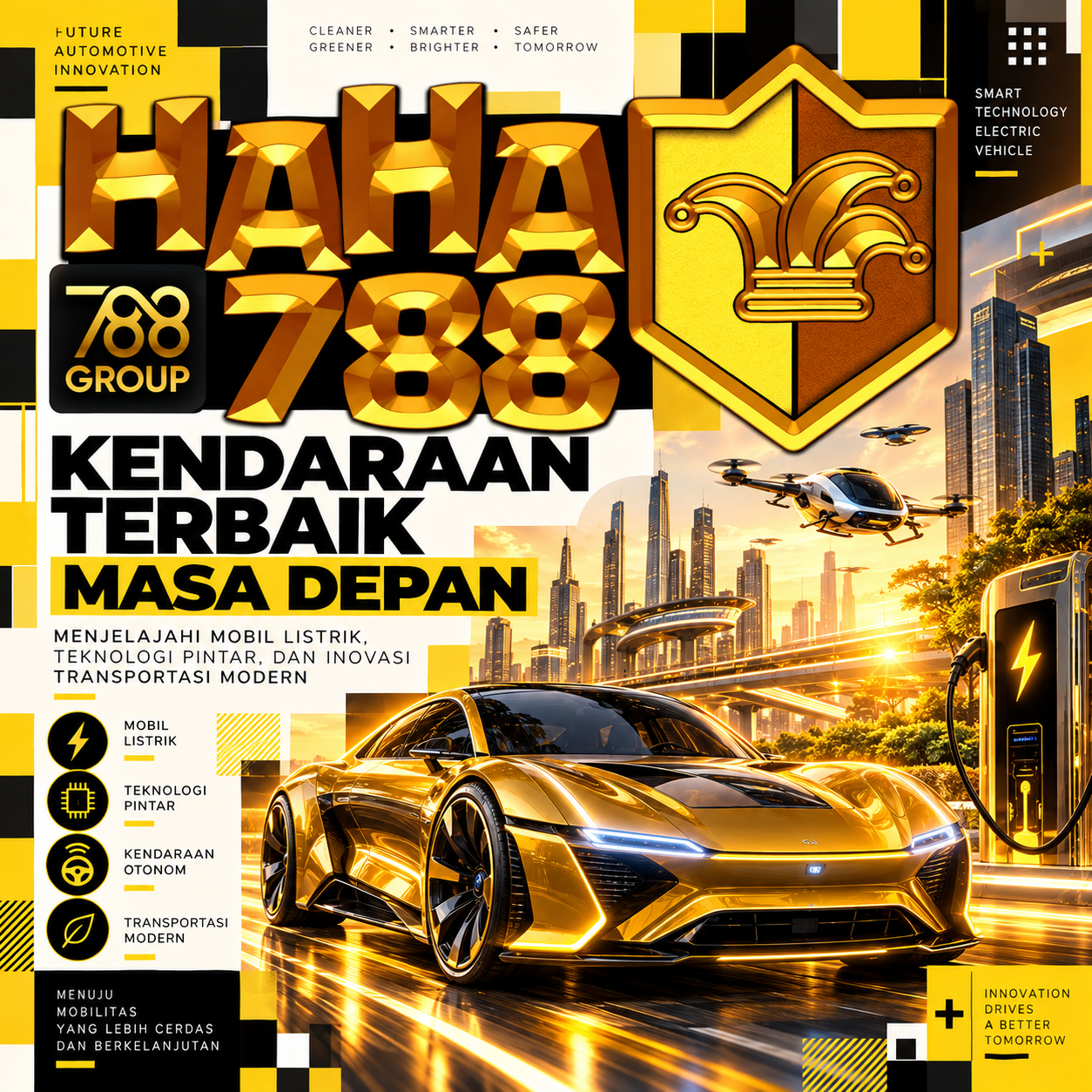 HAHA788 | Kendaraan Terbaik Masa Depan: Menjelajahi Mobil Listrik, Teknologi Pintar, dan Inovasi Transportasi Modern by Hey siriusly
